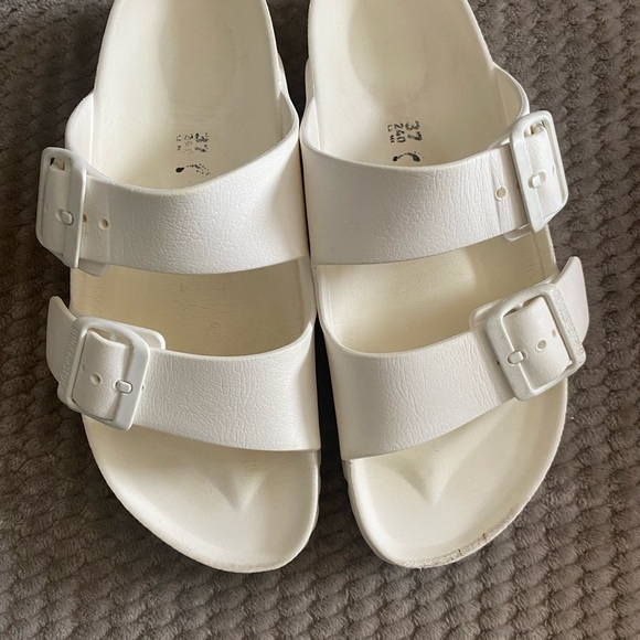 Birkenstock Arizona Eva White Sandals Size 37 - Picture 4 of 4